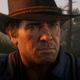 Arthur Morgan, clean-shaven
